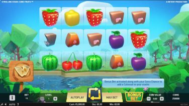 Strolling Staxx Cubic Fruits screenshot (1)