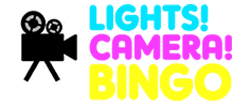 Lights Camera Bingo Casino Logo