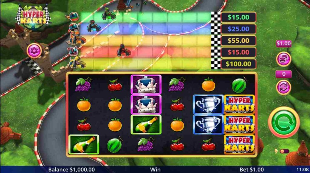 Hyper Karts Theme & Design