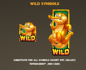 3 Lucky Gators wild