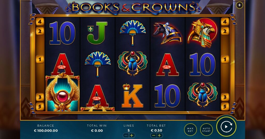 Books & Crowns theme and design